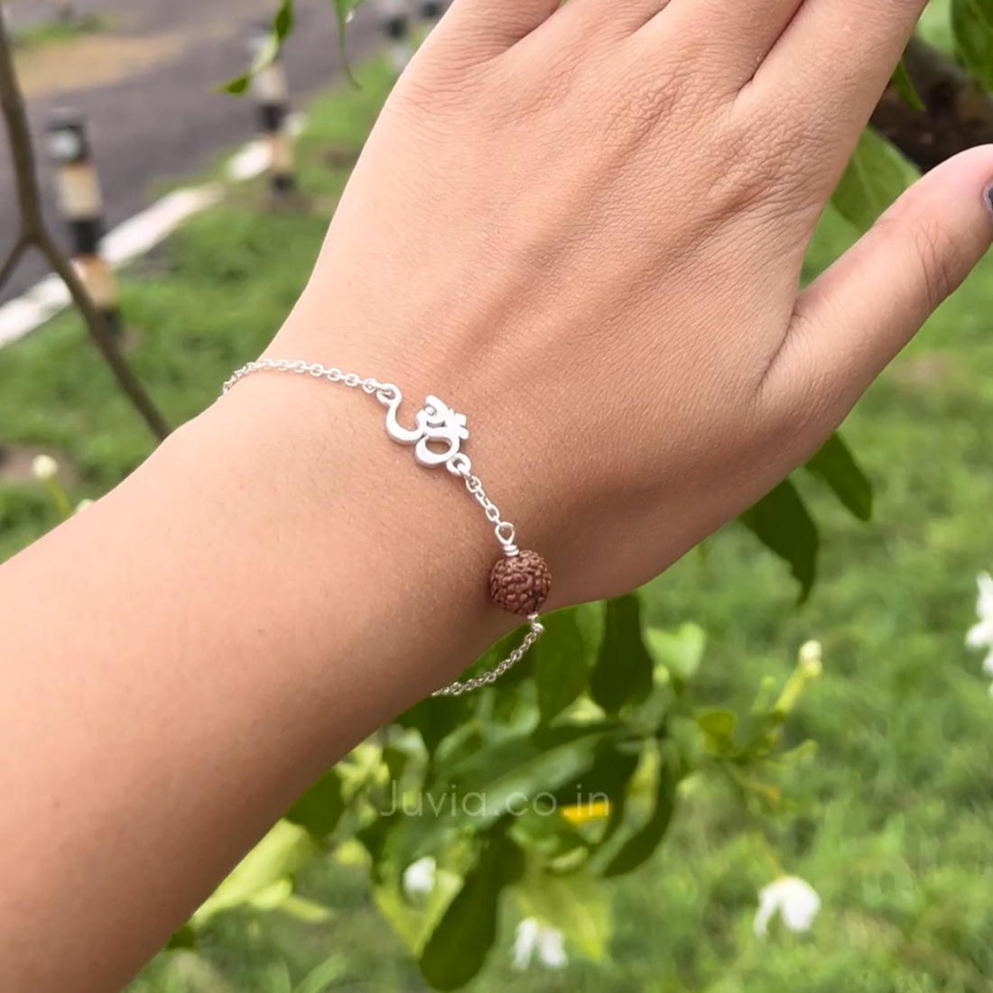 Rudraksha Chain Bracelet