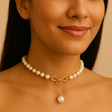 Gleam Pearl Necklace