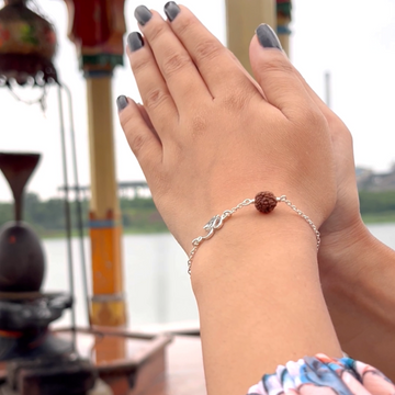 Rudraksha Chain Bracelet
