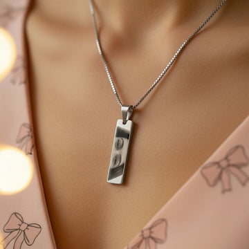 Eyes Engraved Necklace