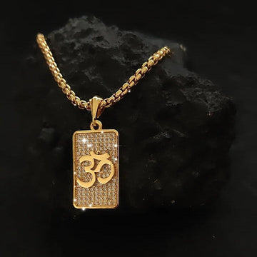 Om Chain Pendant