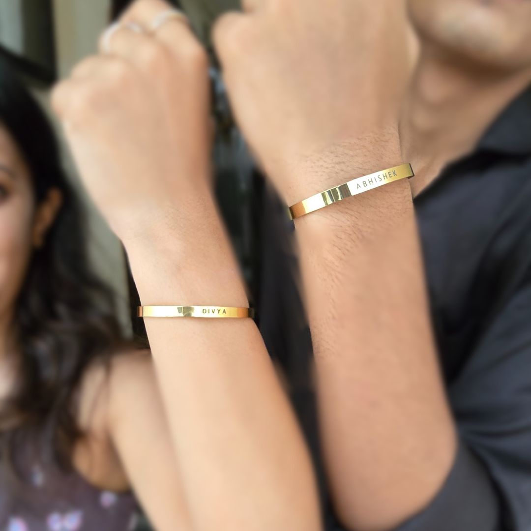 Name Cuff Bracelet